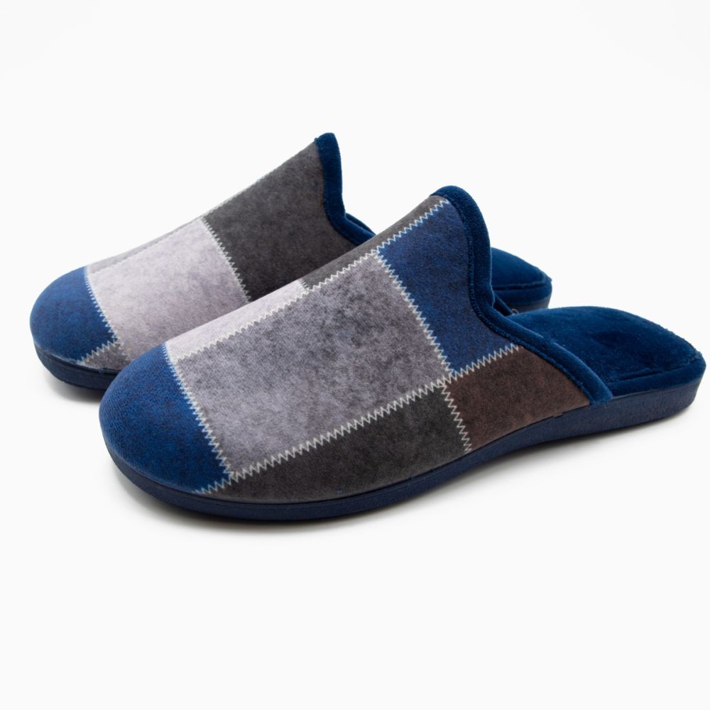 Zapatilla cuadros