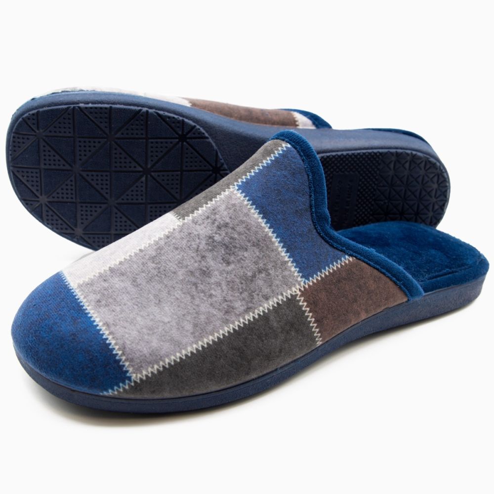 Zapatilla cuadros