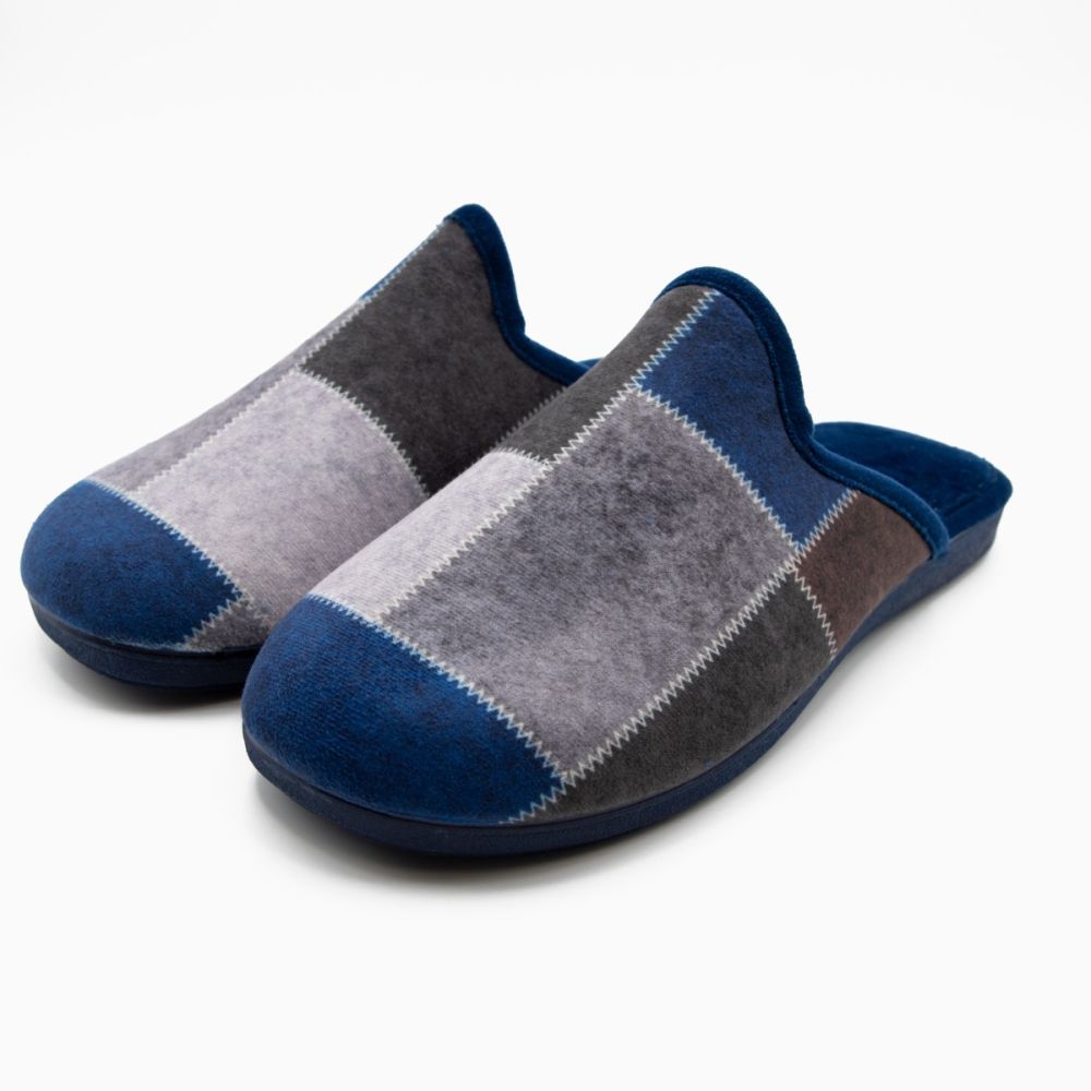 Zapatilla cuadros